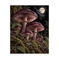 Nocturnal Mushroom Forest Poster product view 5