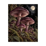 Nocturnal Mushroom Forest Poster product view 8