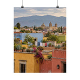 Oaxaca Rooftops Poster product view 4