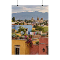 Oaxaca Rooftops Poster product view 1