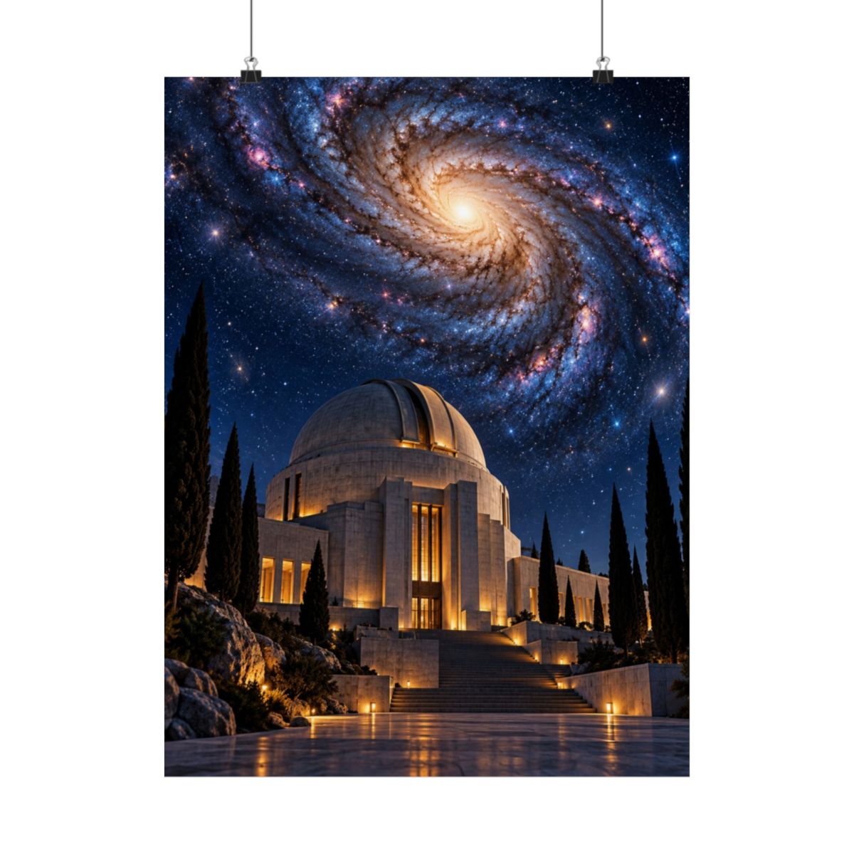 Observatory Galaxy Poster product view 1
