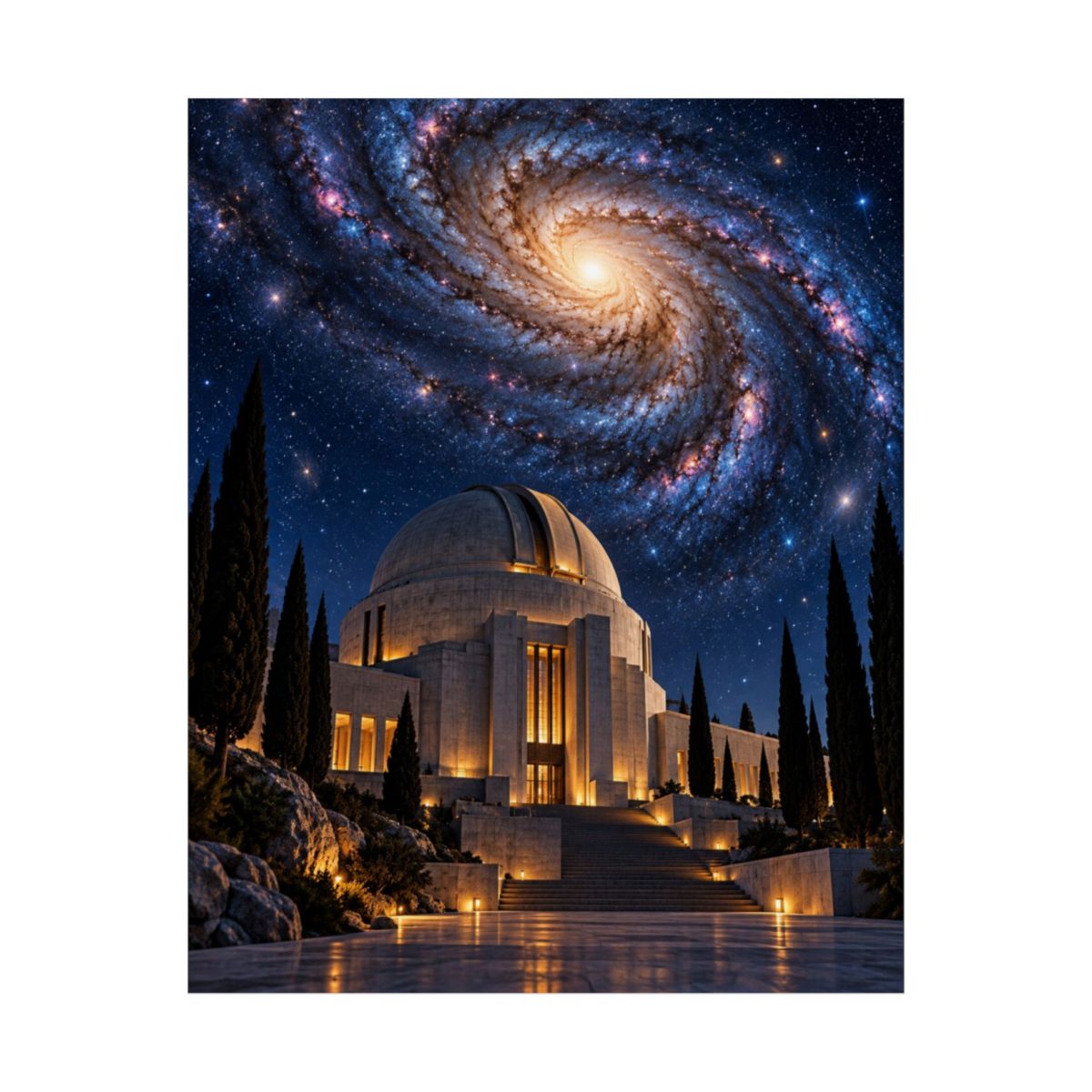 Observatory Galaxy Poster product view 5