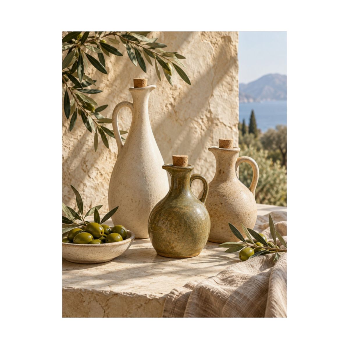 Olive Oil Vessels Poster product view 8