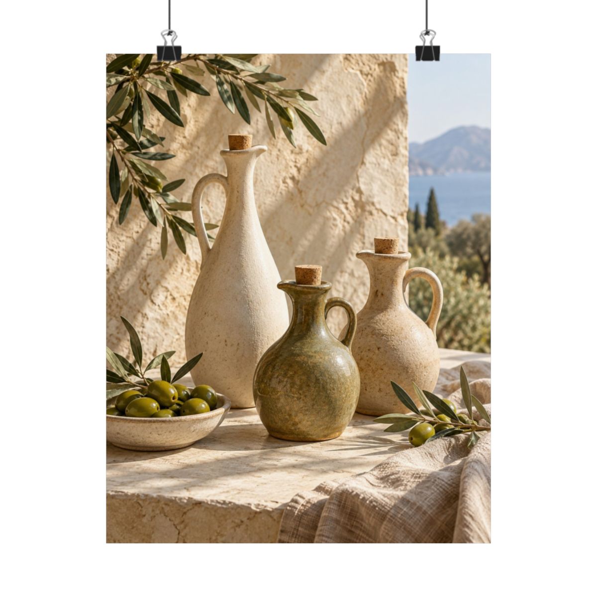 Olive Oil Vessels Poster product view 7