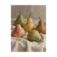 Pears on Linen Poster product view 2