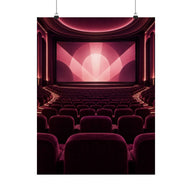 Plum Cinema Interior Poster product view 1