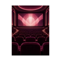 Plum Cinema Interior Poster product view 2