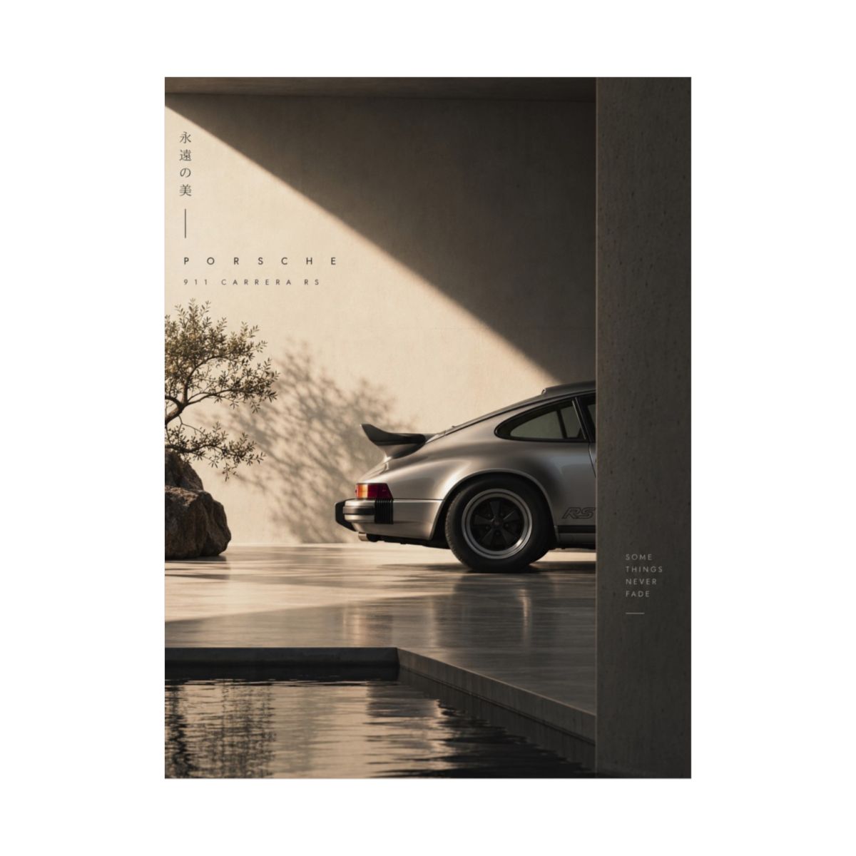 Porsche 911 Carrera RS Poster product view 2