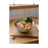 Quiet Ramen Counter Poster product view 1
