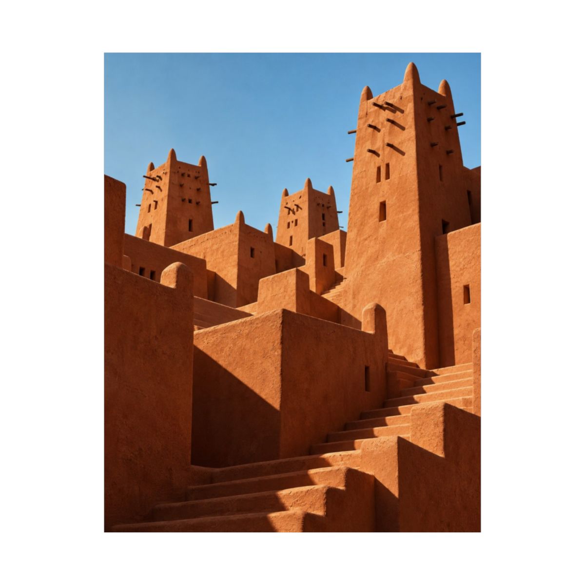 Sahel Earthen Architecture Poster product view 8