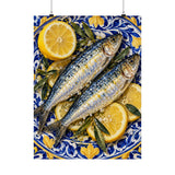 Sardines and Lemons Poster product view 1