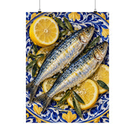 Sardines and Lemons Poster product view 1