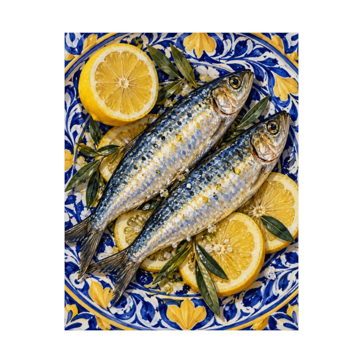 Sardines and Lemons Poster product view 8