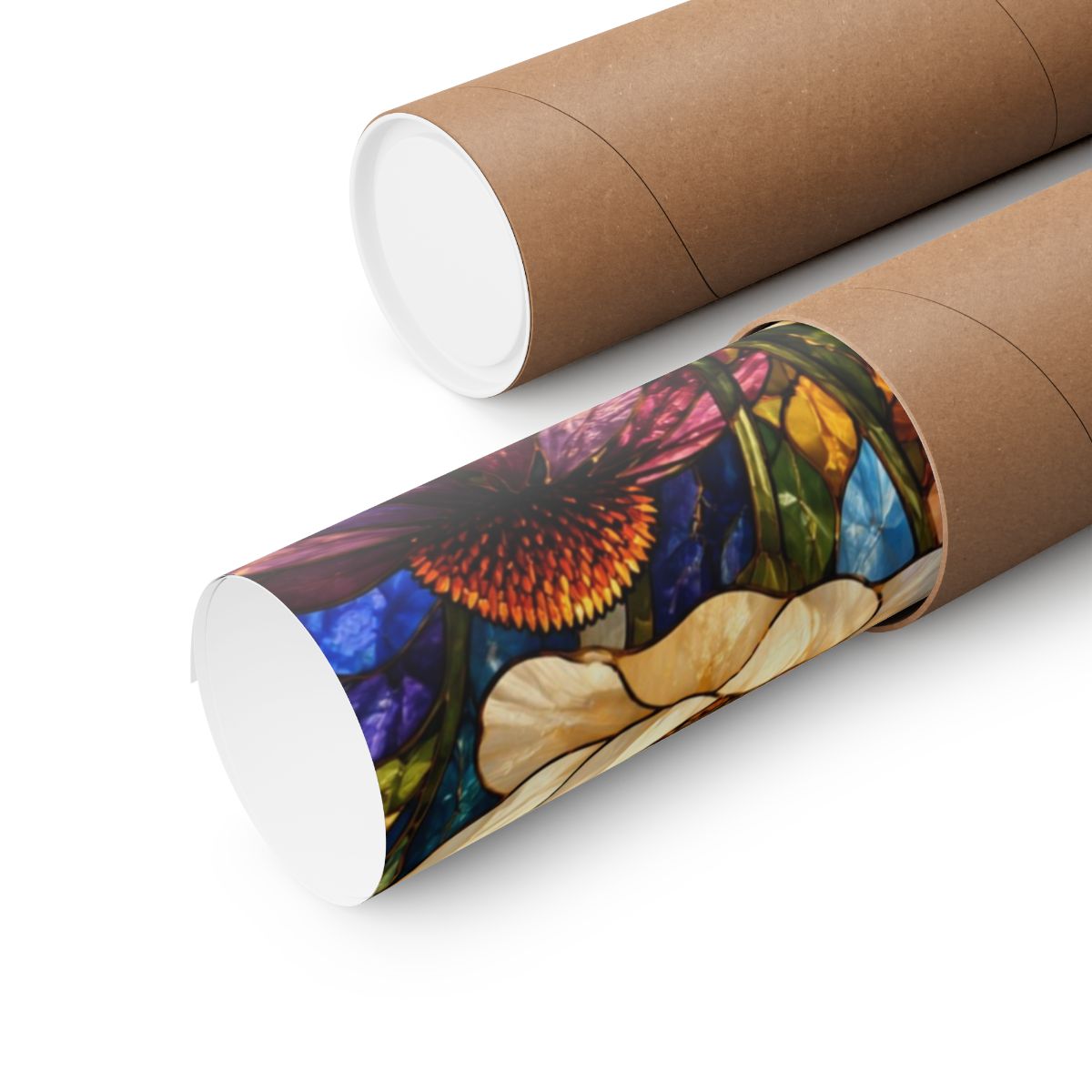 Stained Glass Wildflowers Poster product view 9