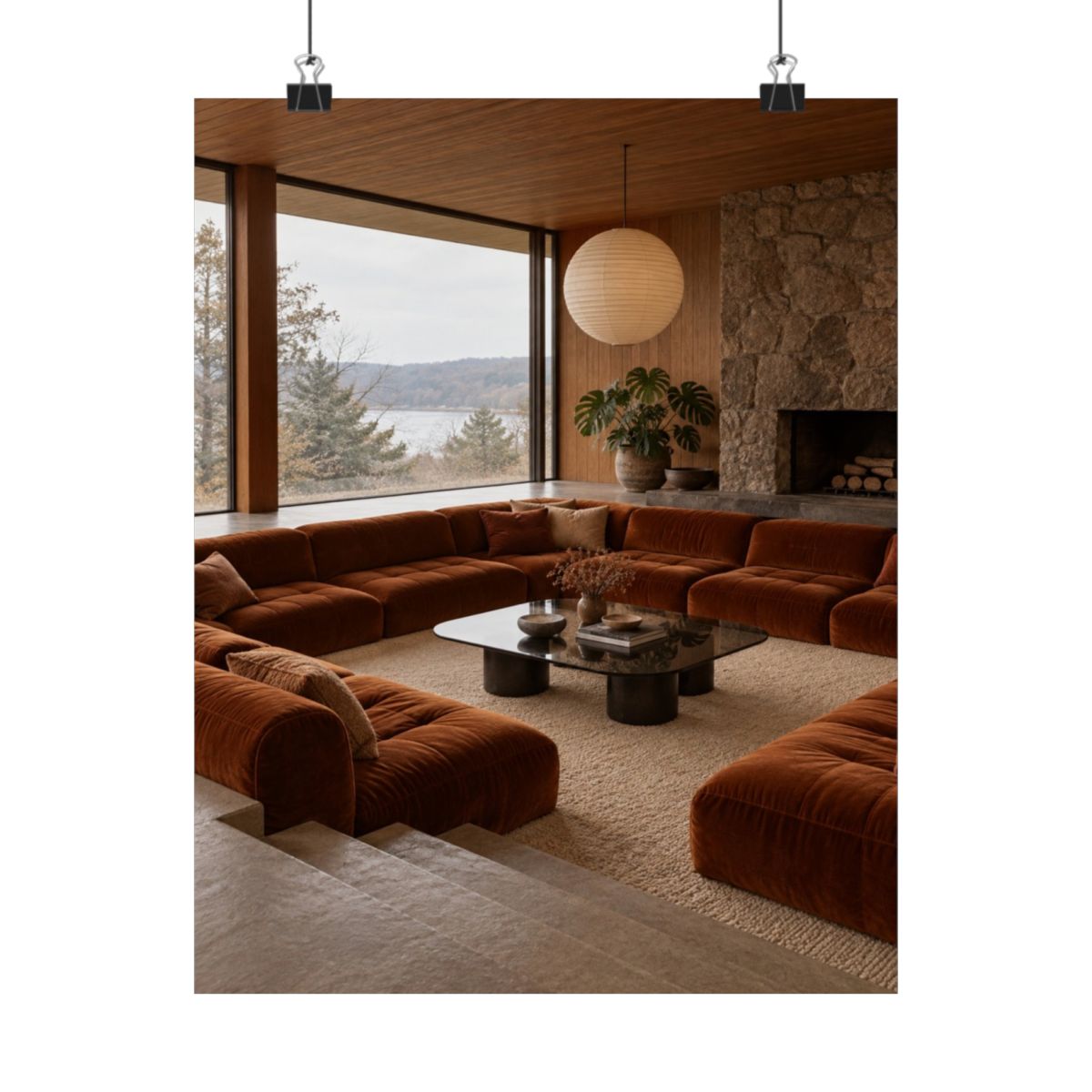 Sunken Conversation Pit Poster product view 7