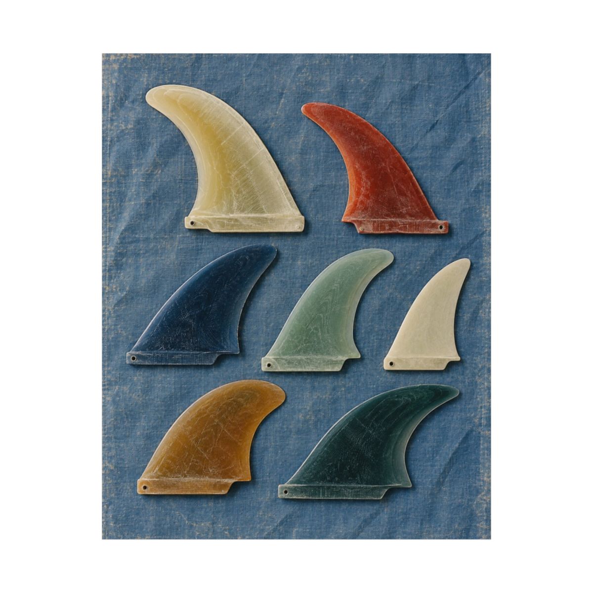 Surf Fin Collection Poster product view 5