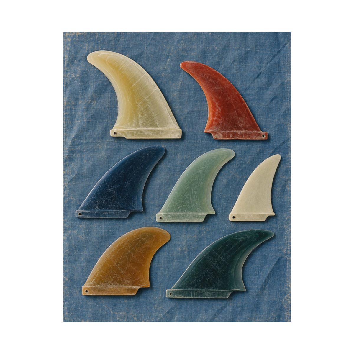 Surf Fin Collection Poster product view 8