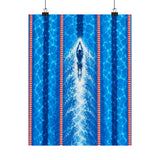 Swimmer In Lane Poster product view 7