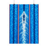 Swimmer In Lane Poster product view 1