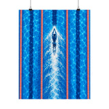 Swimmer In Lane Poster product view 4