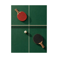 Table Tennis Geometry Poster product view 2
