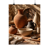 Terracotta Vase Still Life Poster product view 7