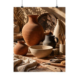 Terracotta Vase Still Life Poster product view 4