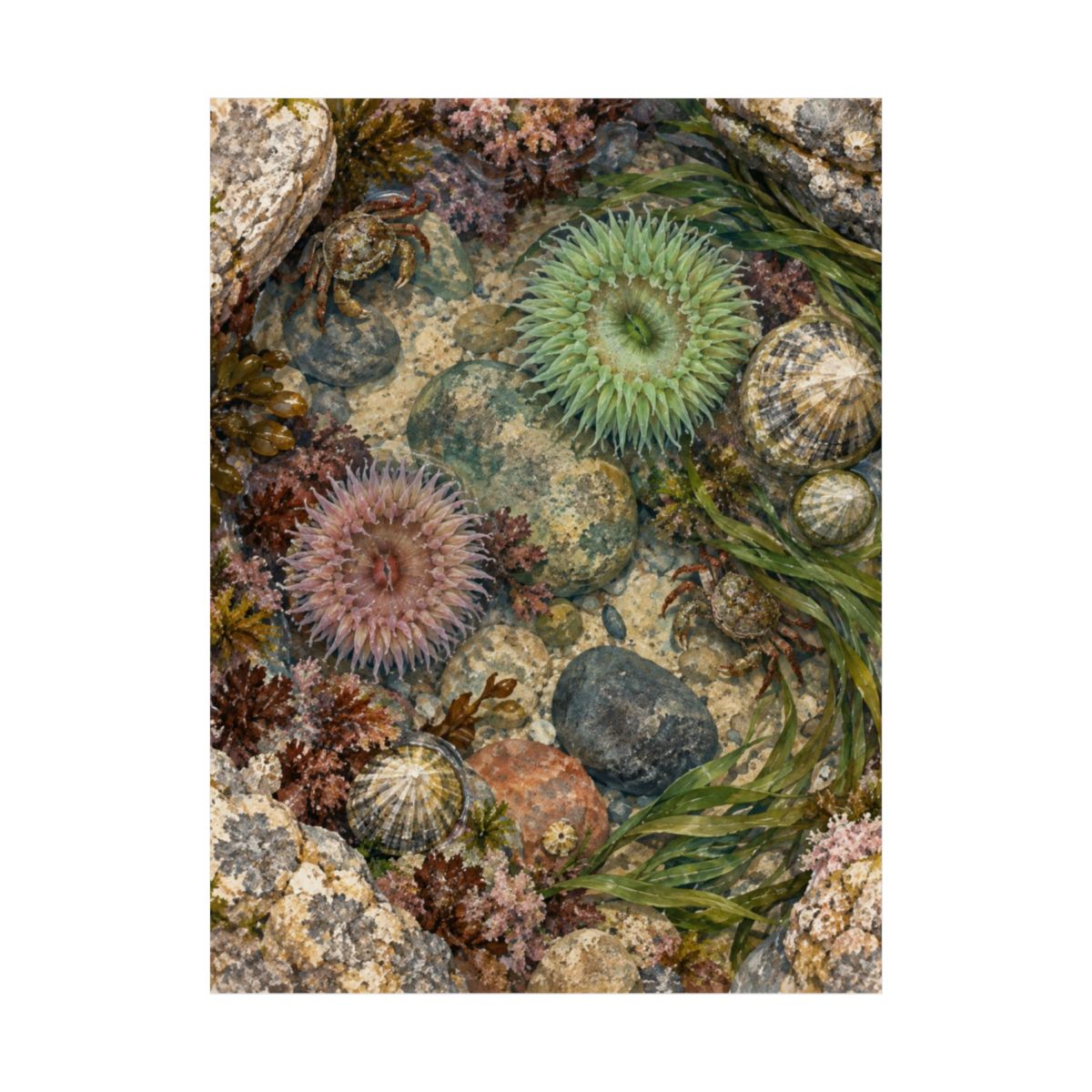 Tidepool Specimens Poster product view 2