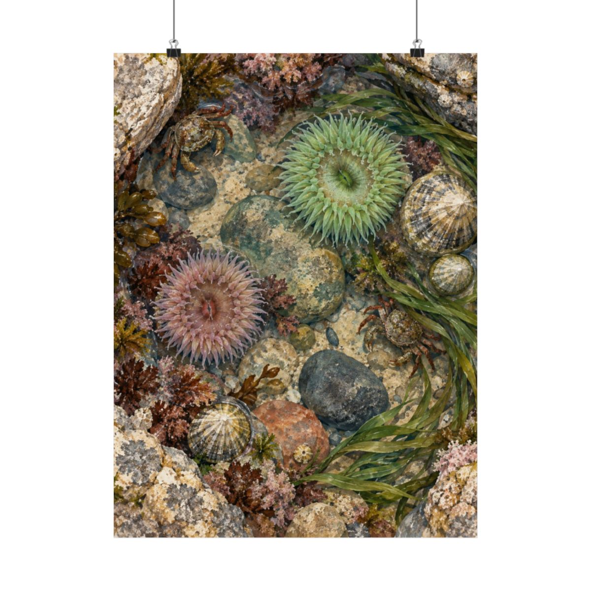 Tidepool Specimens Poster product view 1