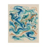 World Ocean Currents Poster product view 5